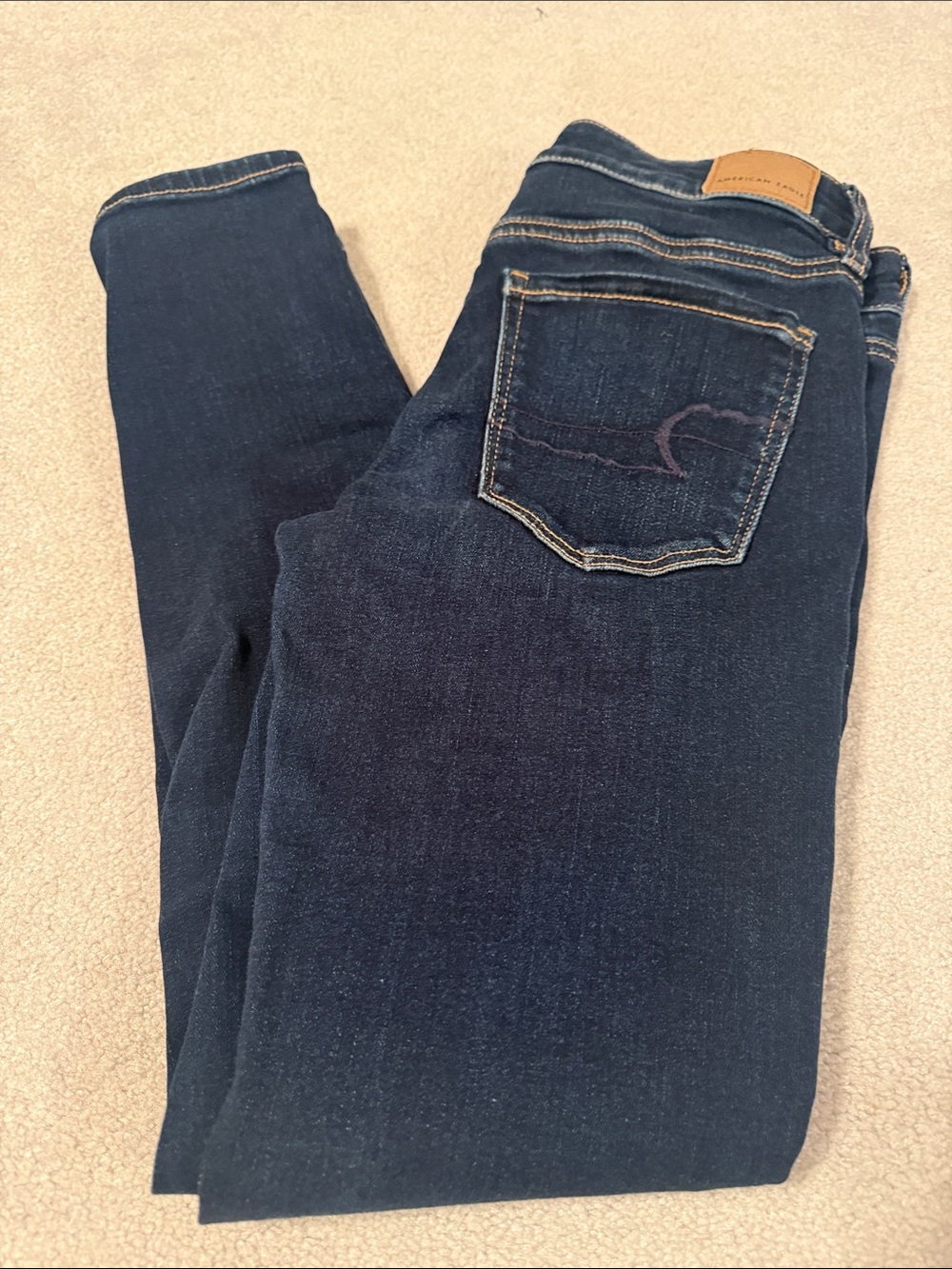 American Eagle Outfitters Dark Indigo Skinny Jeans